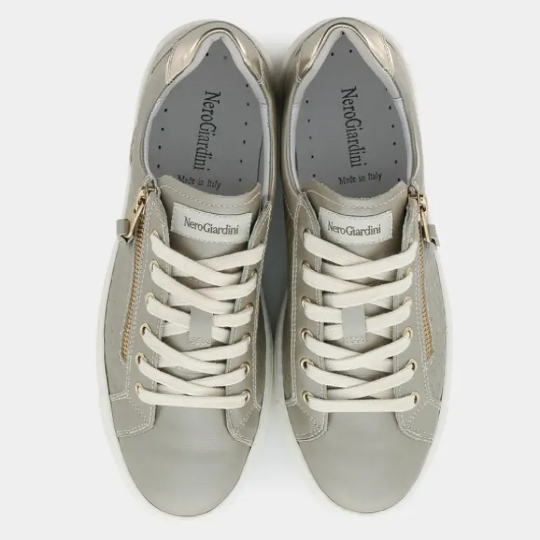 SNEAKERS ARGENTO E409922D