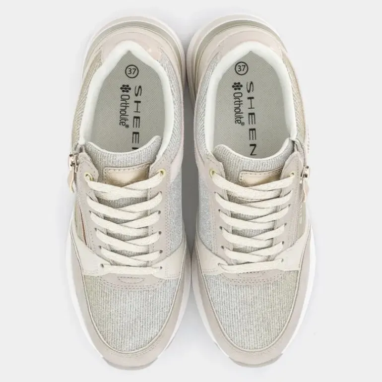 SNEAKERS BEIGE CI-E25D-04