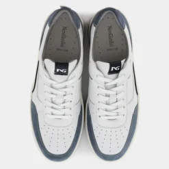 SNEAKERS BIANCO/AVIO E400230U