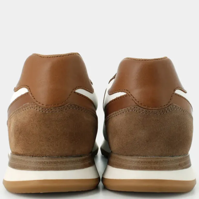 SNEAKERS BIANCO+BEIGE+MARRONE AC-E25U-10