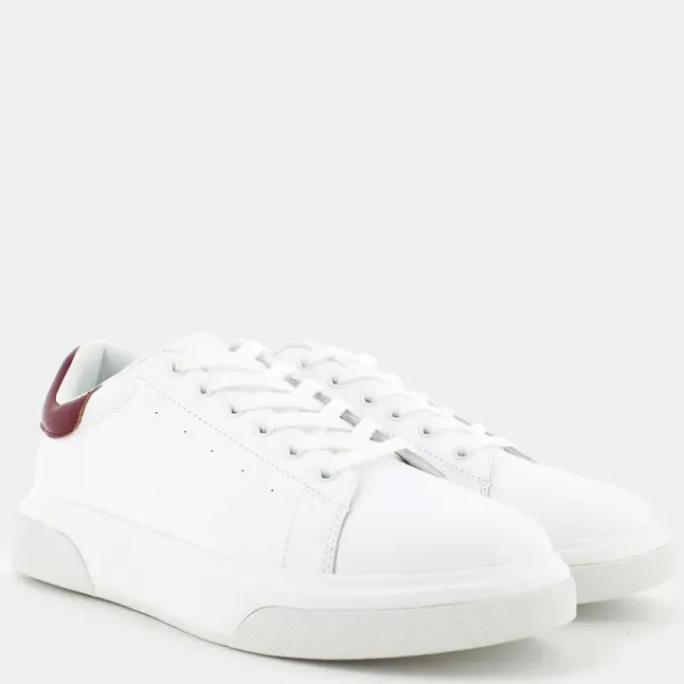 SNEAKERS BIANCO/BORDEAUX AW-I24U-01