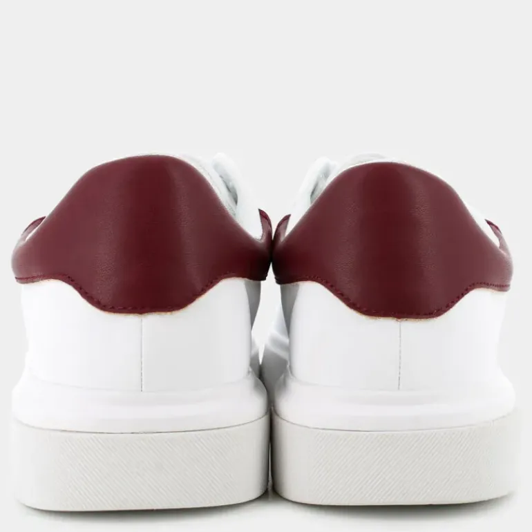 SNEAKERS BIANCO/BORDEAUX AW-I24U-01