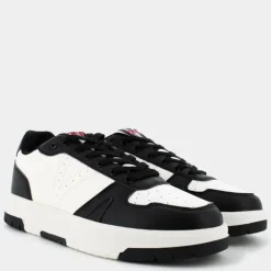 SNEAKERS BIANCO/NERO HZ-I24U-01