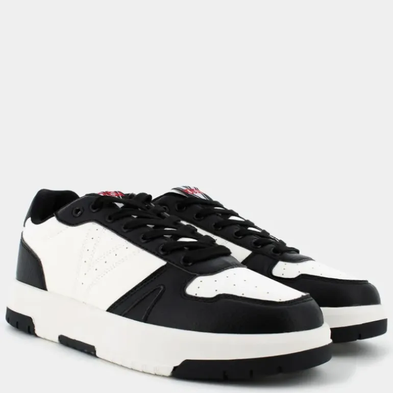 SNEAKERS BIANCO/NERO HZ-I24U-01
