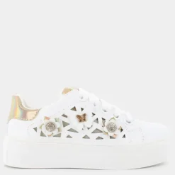 SNEAKERS BIANCO ORO AG17047