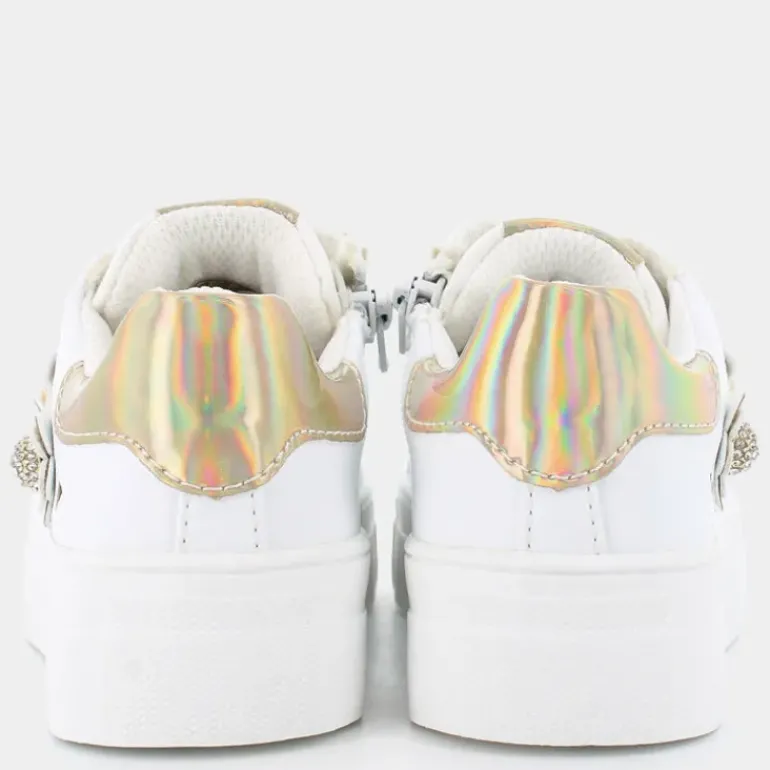 SNEAKERS BIANCO ORO AG17047