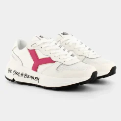 SNEAKERS BIANCO ROSA OW-E21D-06