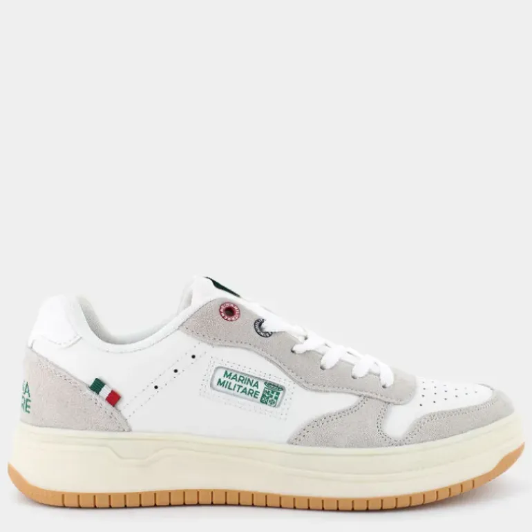 SNEAKERS BIANCO/VERDE MM-342