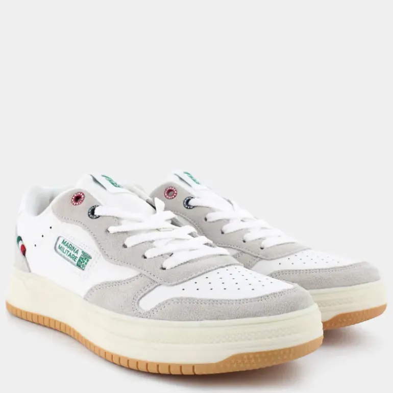 SNEAKERS BIANCO/VERDE MM-342