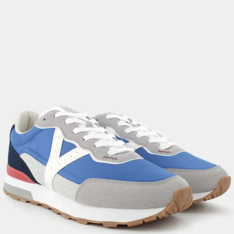 SNEAKERS BLU + GRIGIO + BIANCO HZ-E25U-04