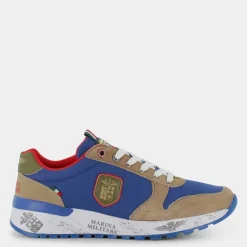 SNEAKERS BLU/MARRONE MM-2275