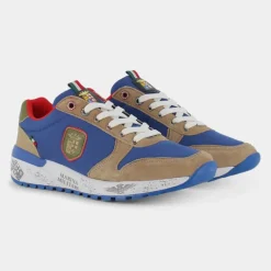 SNEAKERS BLU/MARRONE MM-2275
