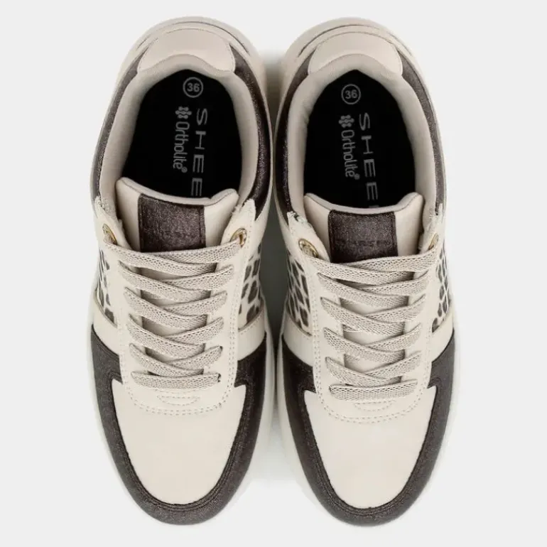 SNEAKERS CREMA CI-I24D-02