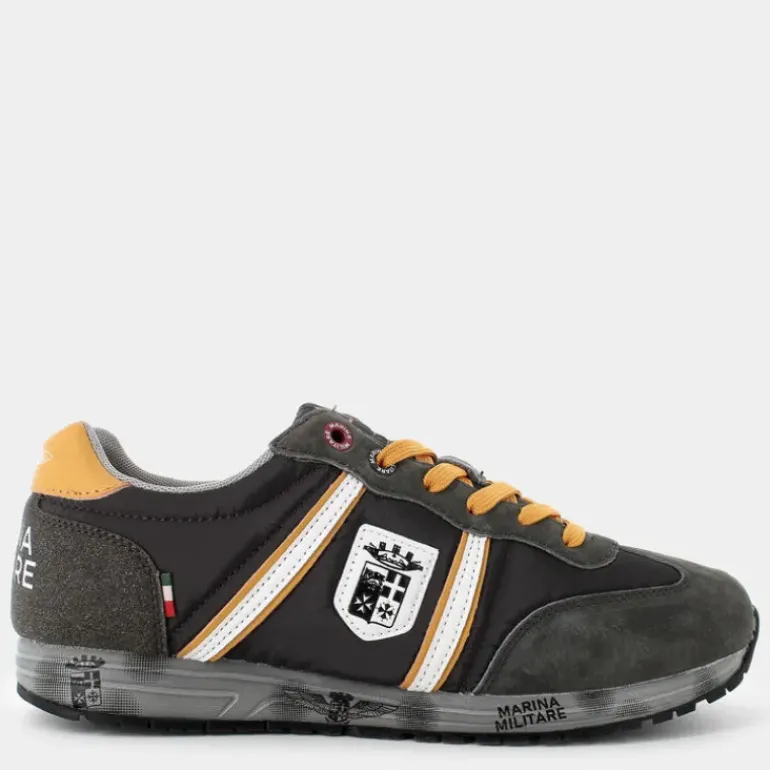 SNEAKERS GRIGIO/OCRA MM256