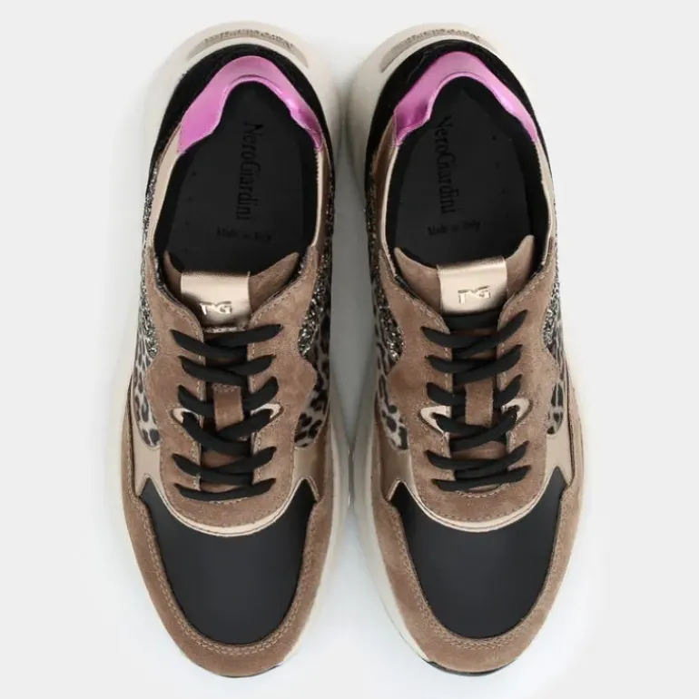 SNEAKERS MOU/NERO/SANDALO I411531D