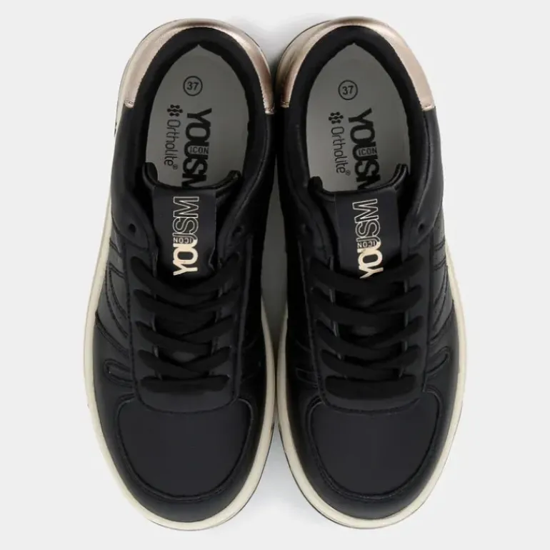 SNEAKERS NERO HZ-I24D-03