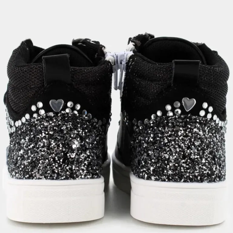 SNEAKERS NERO SM-I24B-03