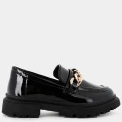SNEAKERS NERO VERNICE SM-I24B-10