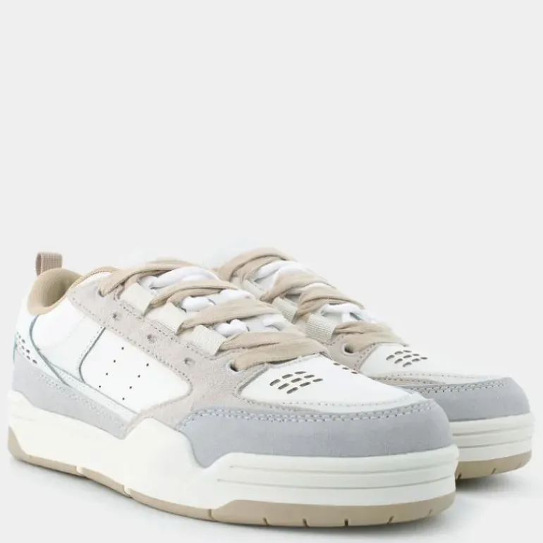SNEAKERS OFF WHITE + SAND + GRIGIO TS-E25U-07