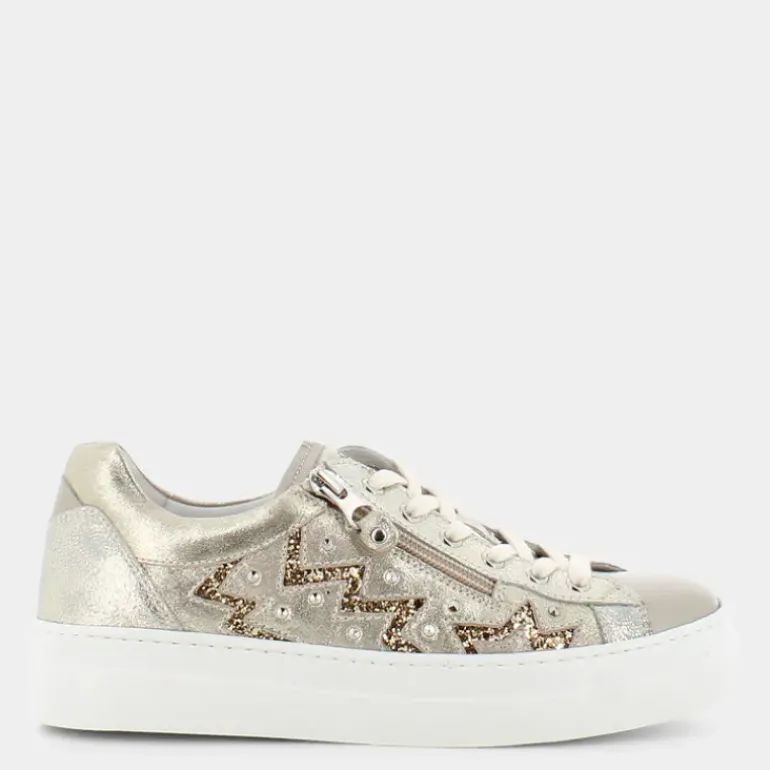 SNEAKERS PLATINO E218110D