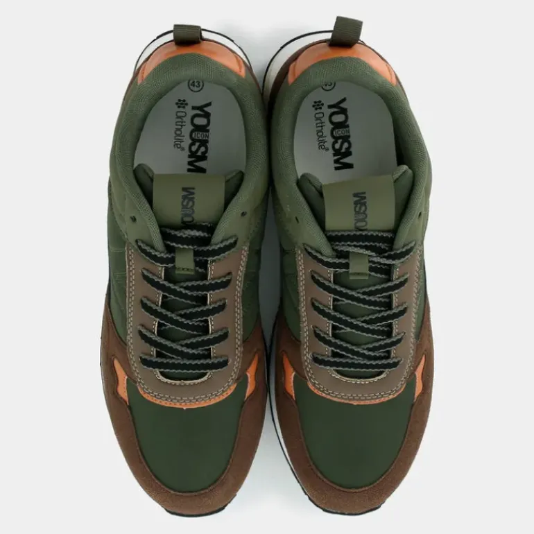 SNEAKERS VERDE MILITARE HZ-I24U-02