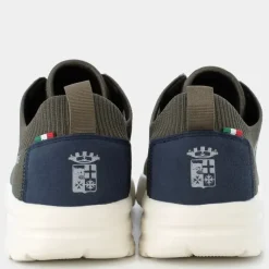 SNEAKERS VERDE MILITARE MM-2207