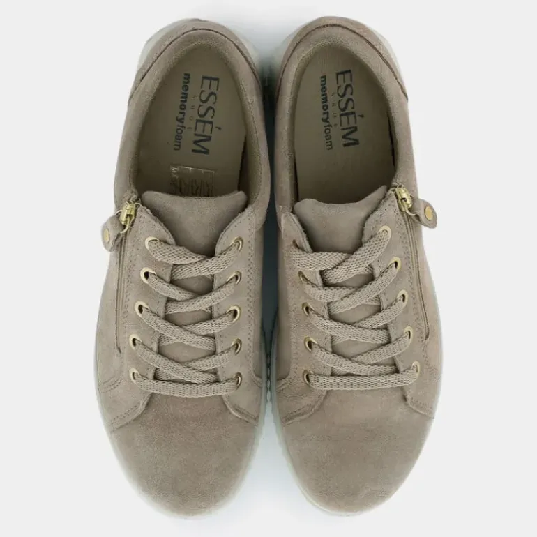 SNEAKERS VISONE/BEIGE IM-E24D-05