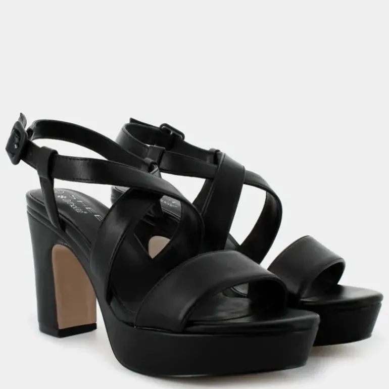 SOFT- SANDALI NERO ME-E24D-30