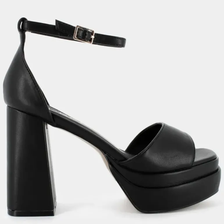 SOFT- SANDALI NERO RE-E24D-07