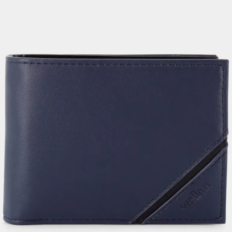SPELLMA- PICCOLA PELLETTERIA BLUE EN-I23-51