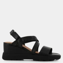SPHERICA- SANDALI NERO D35G0D000TUC9999