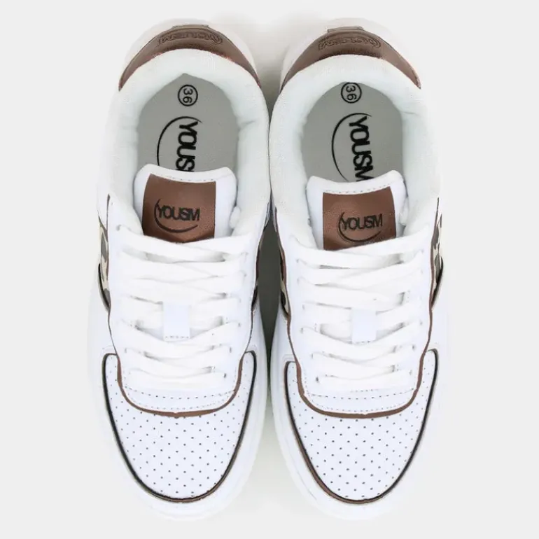 SPORTIVE BIANCO/LEOPARDATO ES-I24S-28