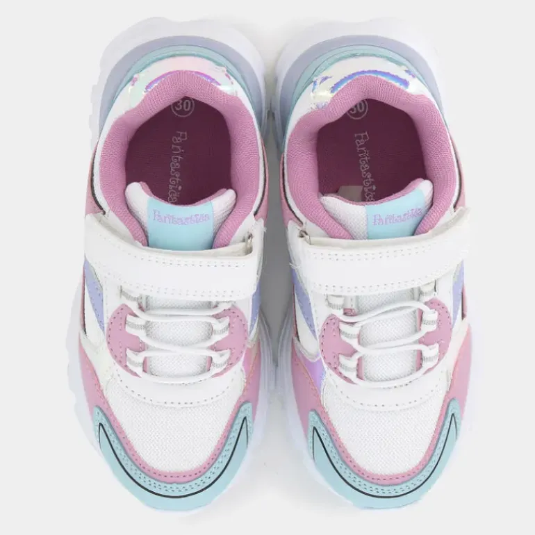 SPORTIVE BIANCO/ROSA/CELESTE ES-E25S-08