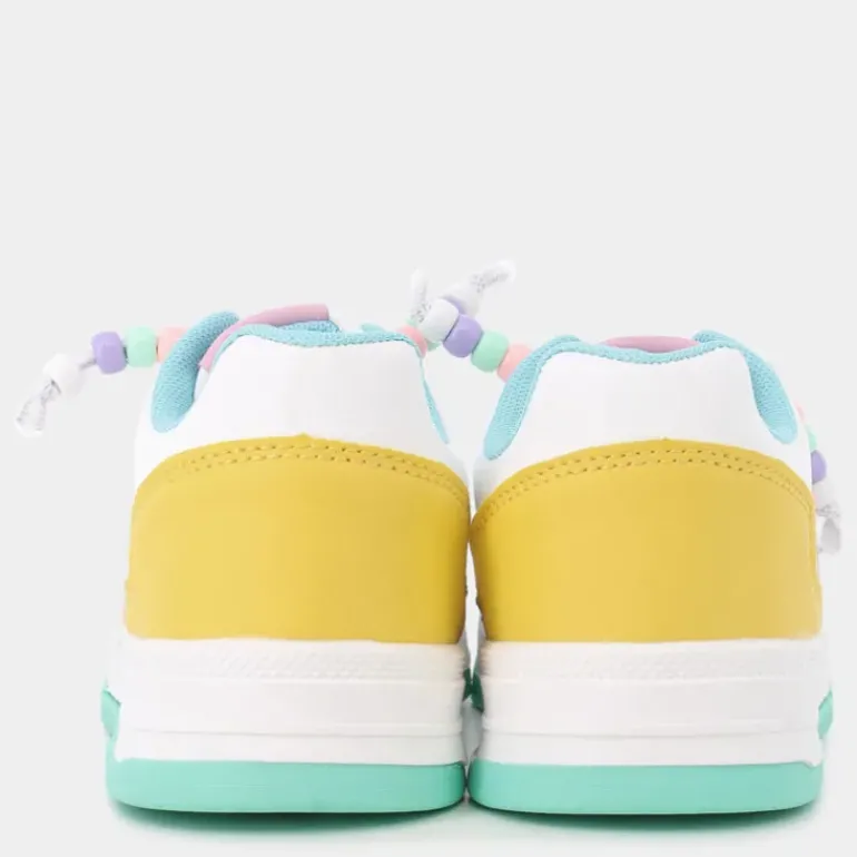 SPORTIVE BIANCO/ROSA/GIALLO ES-E25S-13