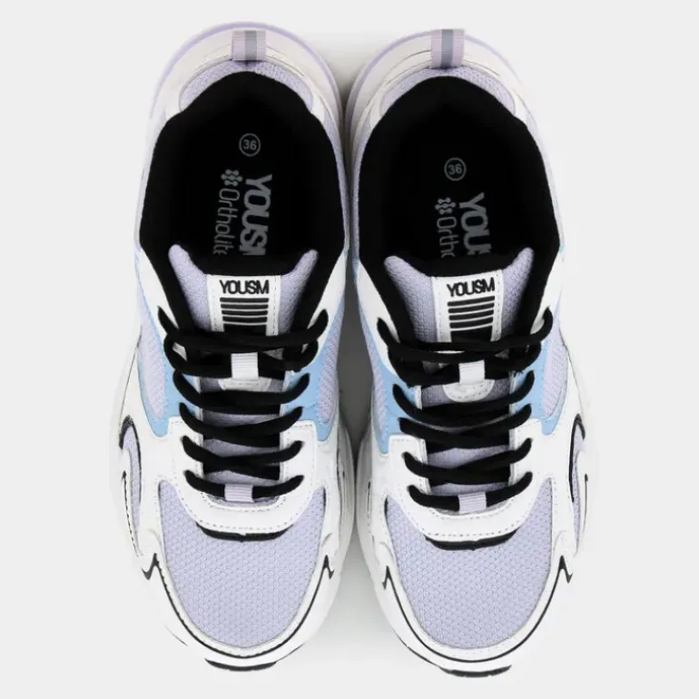 SPORTIVE LILLA/BIANCO LE-I24S-07