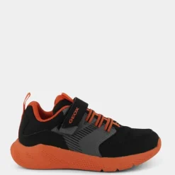 SPRINTYE- SNEAKERS BLACK/ORANGE J26GBA0CEFUC0038