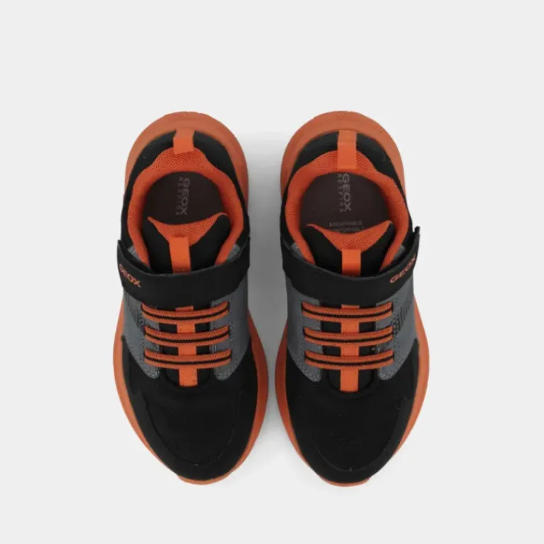 SPRINTYE- SNEAKERS BLACK/ORANGE J26GBA0CEFUC0038