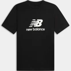 STACKED LOGO T-SHIRT- T-SHIRT BLACK MT41502