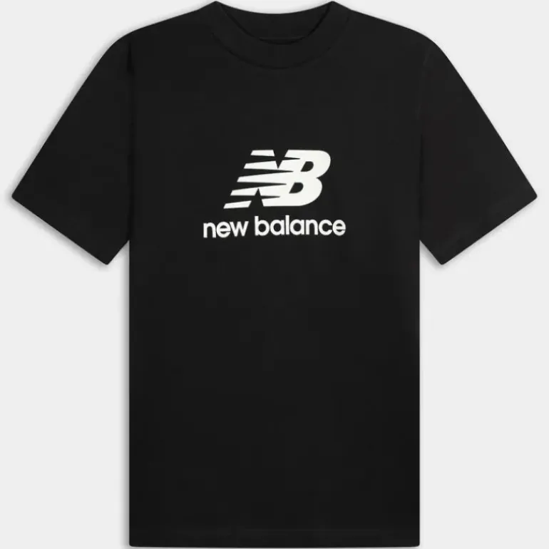 STACKED LOGO T-SHIRT- T-SHIRT BLACK MT41502