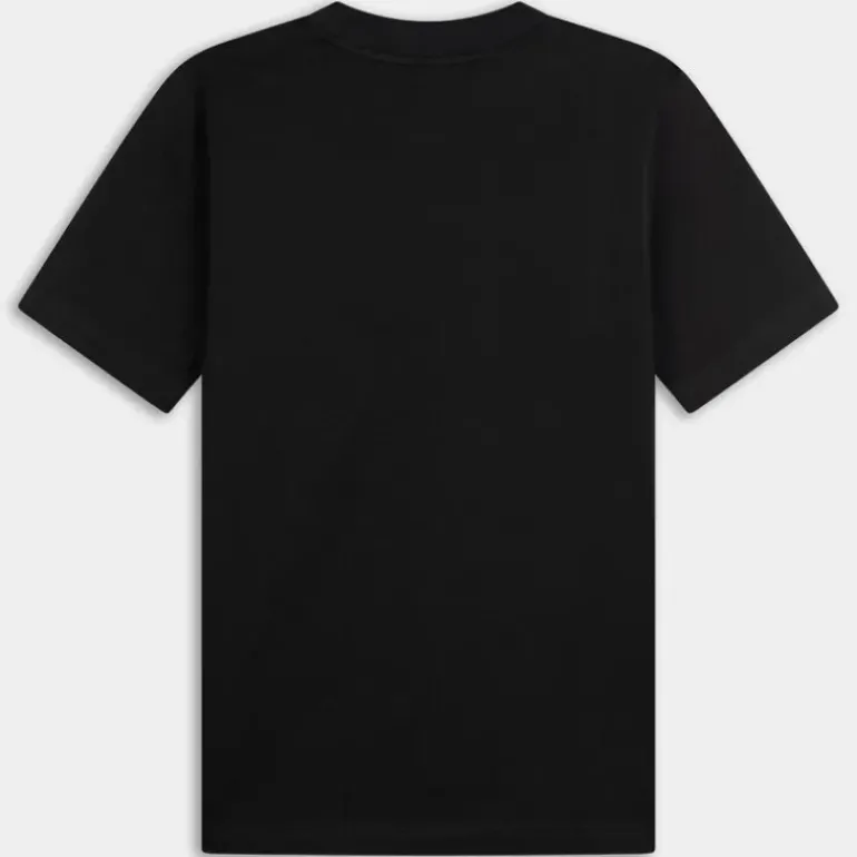 STACKED LOGO T-SHIRT- T-SHIRT BLACK MT41502