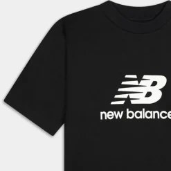STACKED LOGO T-SHIRT- T-SHIRT BLACK MT41502
