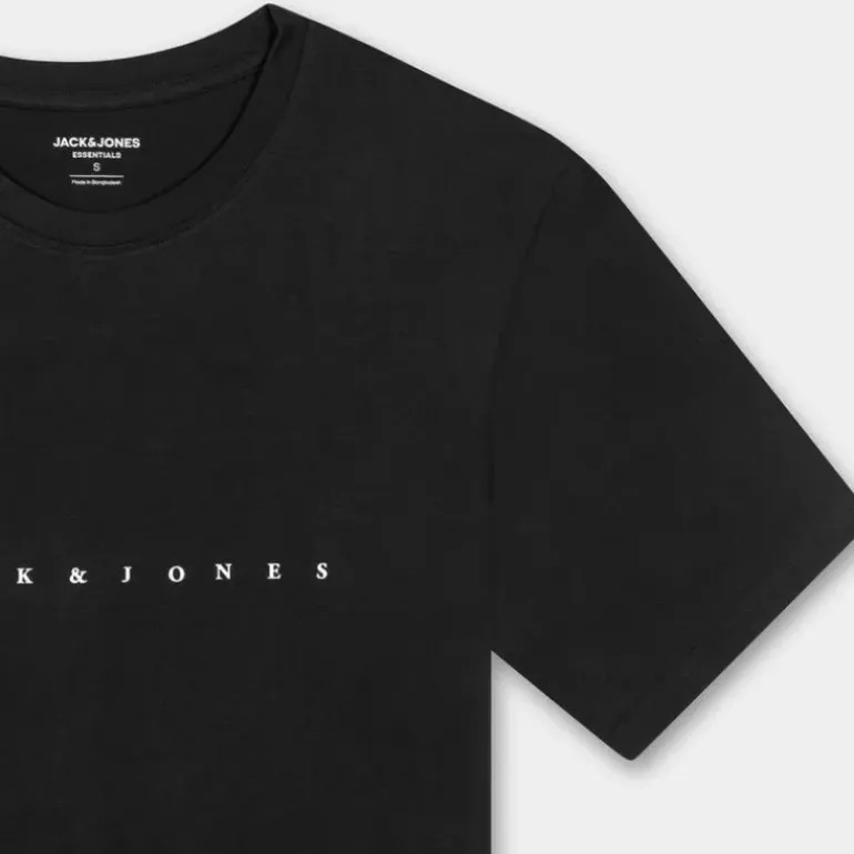 STAR JJ TEE SS- T-SHIRT BLACK 12234746
