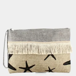 STARS- PICCOLA PELLETTERIA BEIGE WO-E23-51