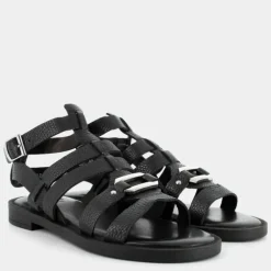 STASH- SANDALI NERO AP-E25D-04
