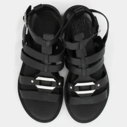 STASH- SANDALI NERO AP-E25D-04