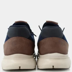 STRINGATE BLU NOTTE/COGNAC IM-E25U-06