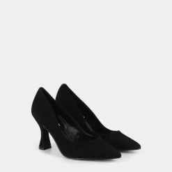 SUEDE- DECOLLET&Egrave; BALCK SUEDE NOTARY