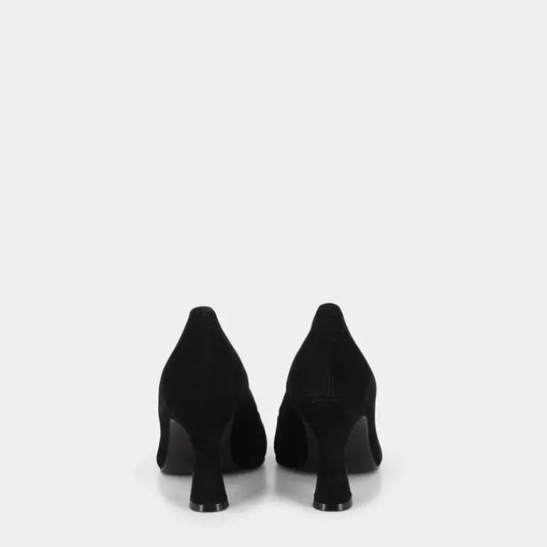 SUEDE- DECOLLETÈ BALCK SUEDE NOTARY