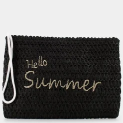 SUMMER- PICCOLA PELLETTERIA BLACK WO-E24-52