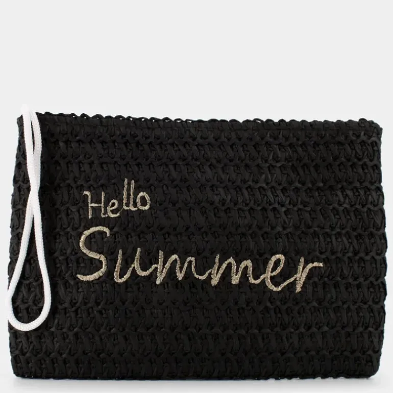 SUMMER- PICCOLA PELLETTERIA BLACK WO-E24-52